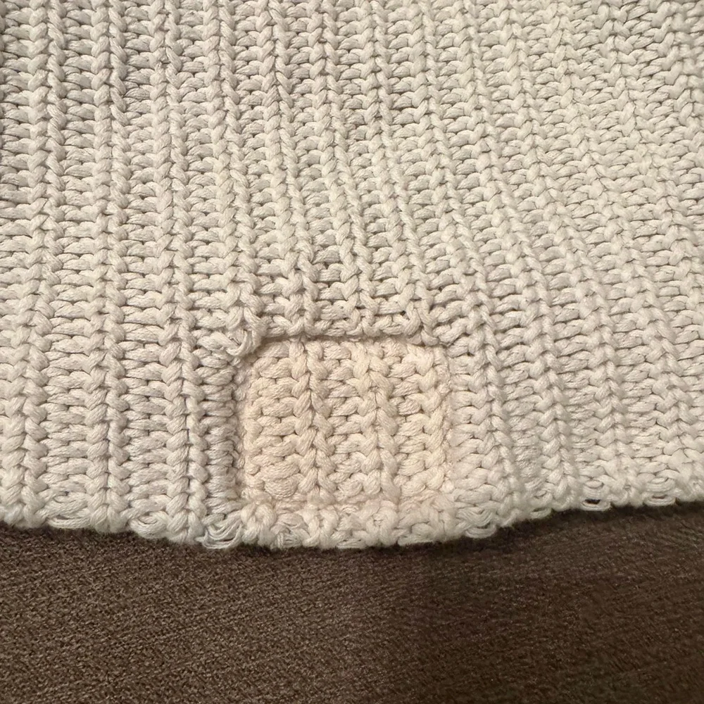 Love Your Melon‎ White Knit Beanie